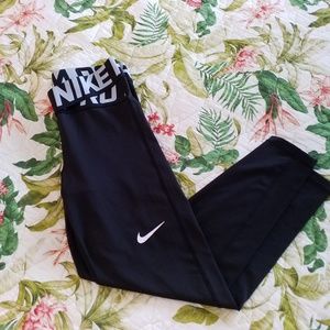Nike Pro Dri - Fit Workout Leggings Size: SM